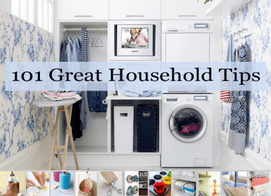 101 Household Tips for Every Room in your Home | Glamumous!