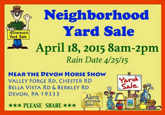 yard sale