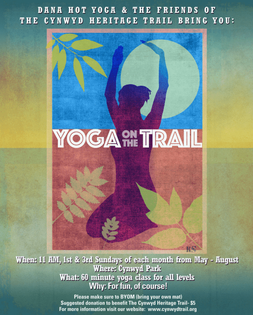 Yoga on the trail