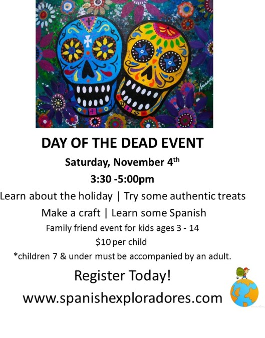 Spanish Exploradores Day of the Dead Ad Fall 2017